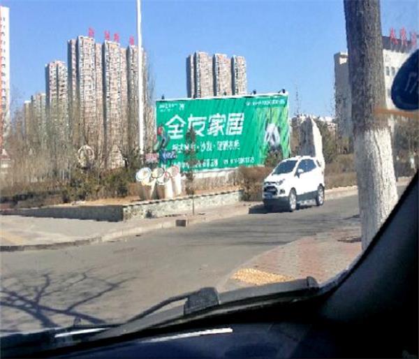 張家口三面翻廣告牌戶外廣告招商