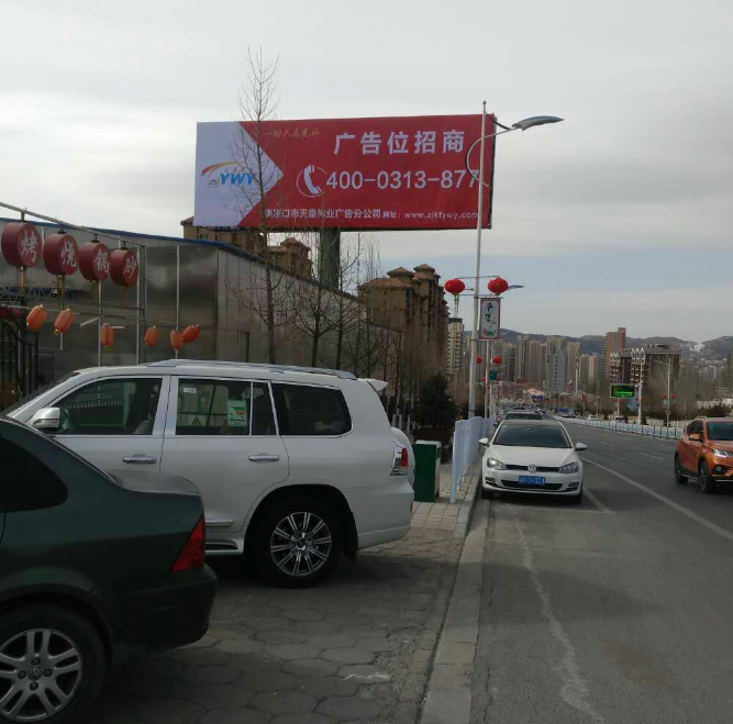張家口單立柱廣告位