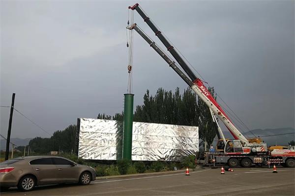 張家口單立柱制作成功案例